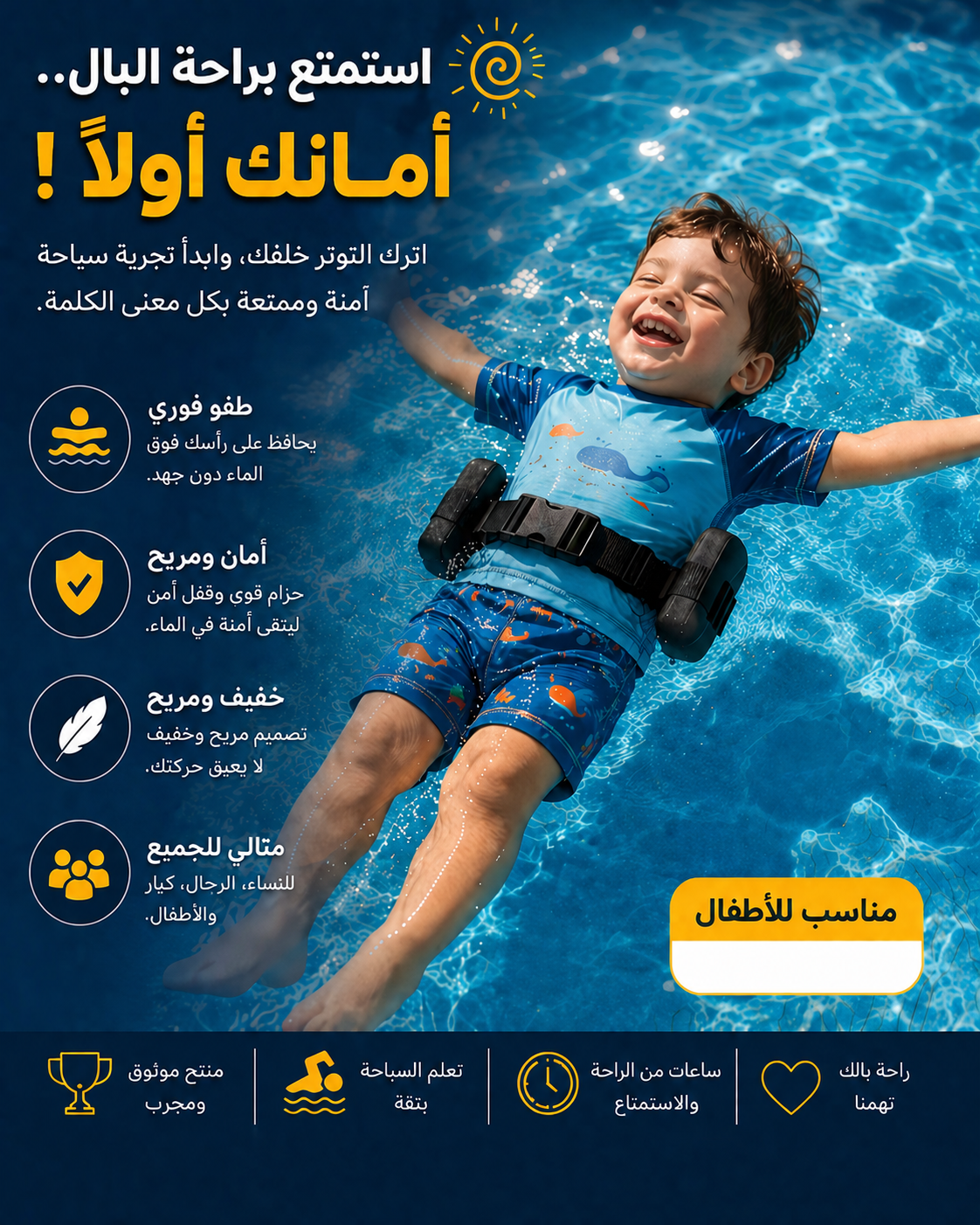 حزام السباحة